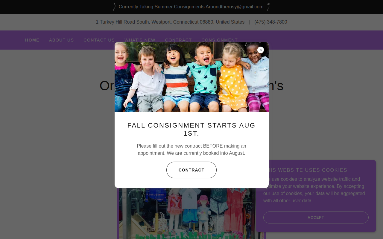 Around the Rosy website preview