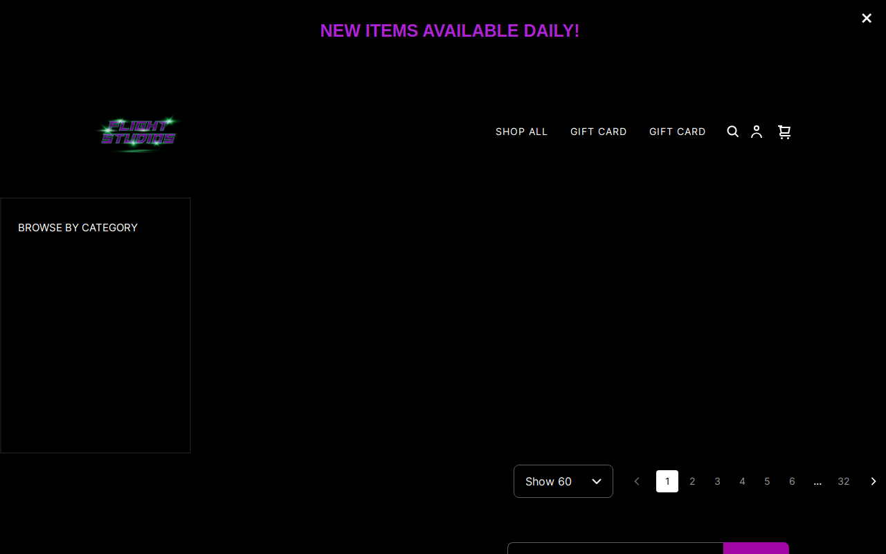 Flight Studios website preview