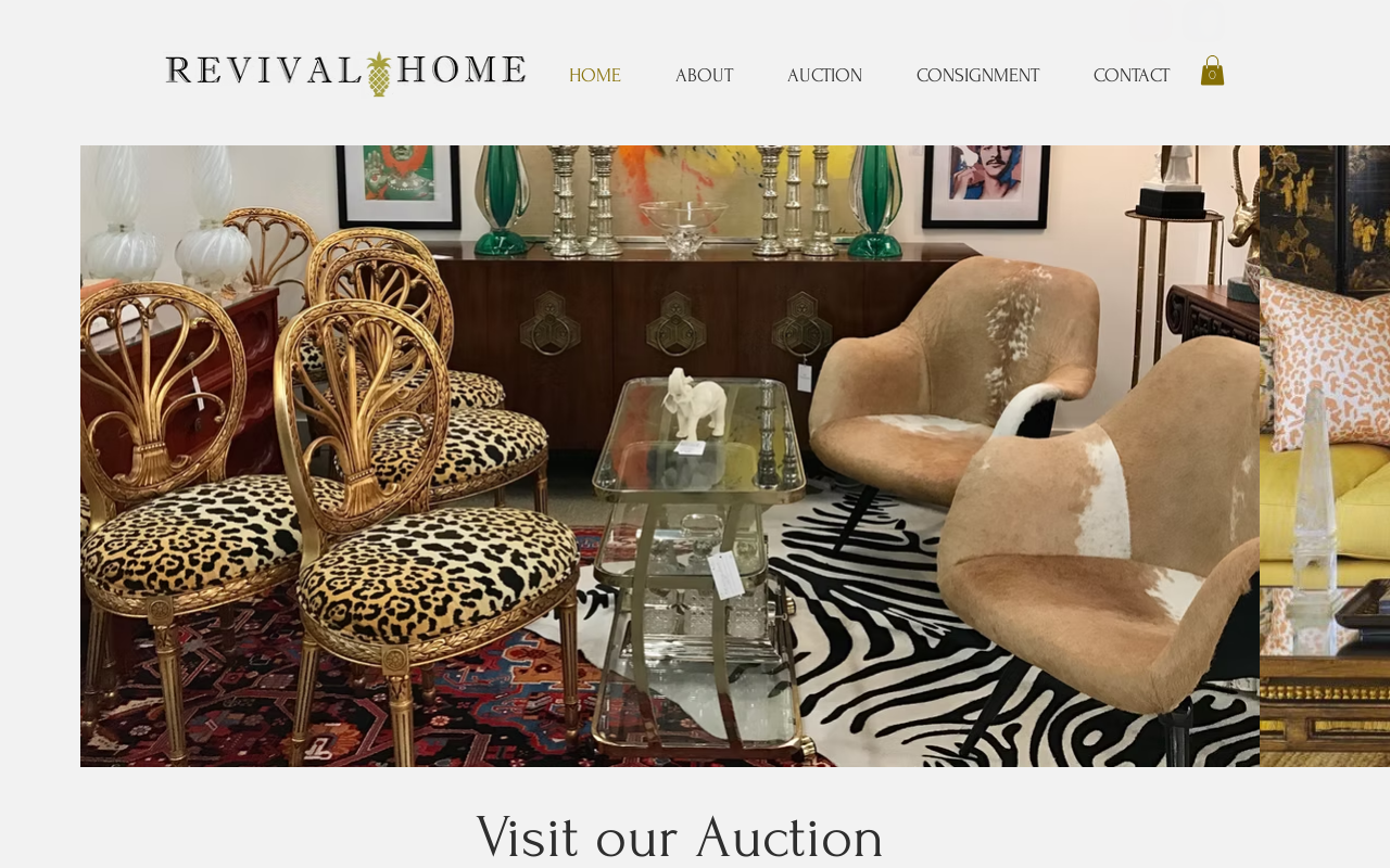 Revival Home Consignment website preview