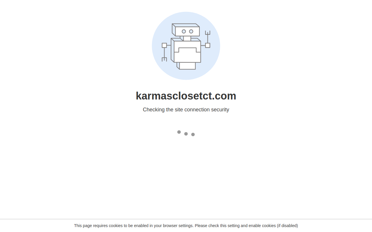 Karma's Closet Consignment Boutique website preview
