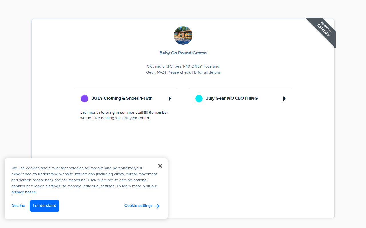 Baby-Go-Round website preview