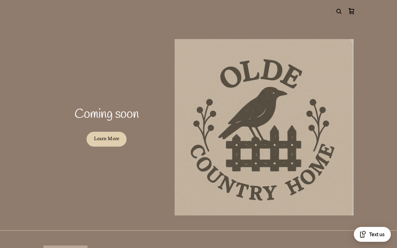 Olde Country Home website preview