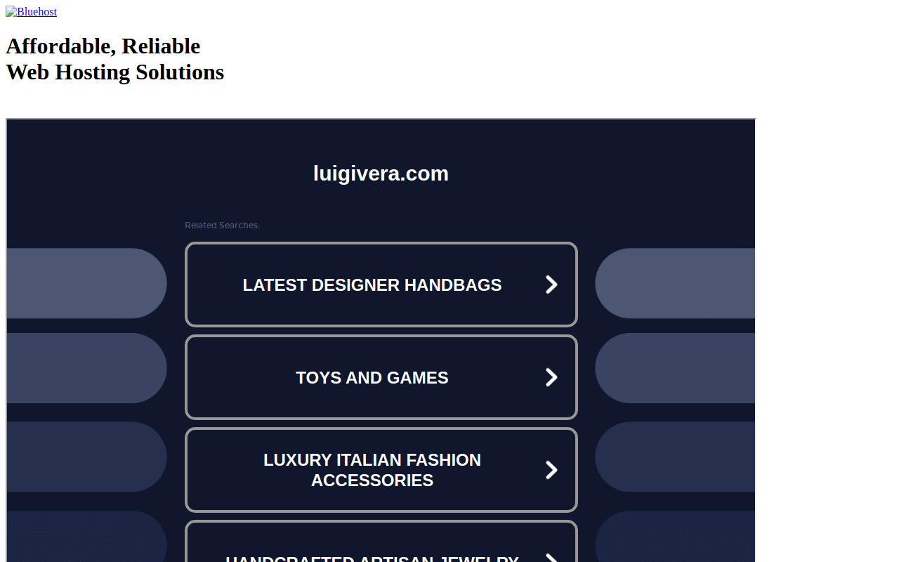 Luigi Vera Buy Sell Trade website preview