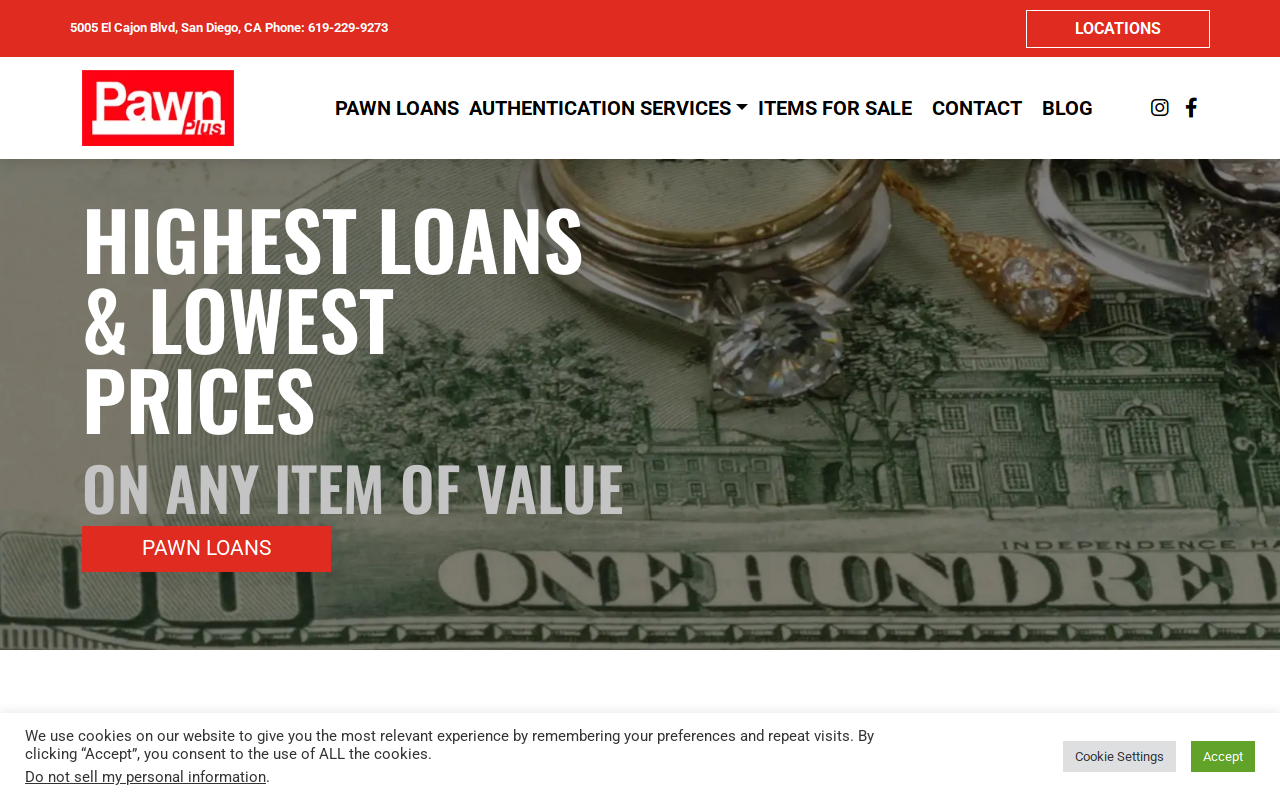 Pawn Plus website preview
