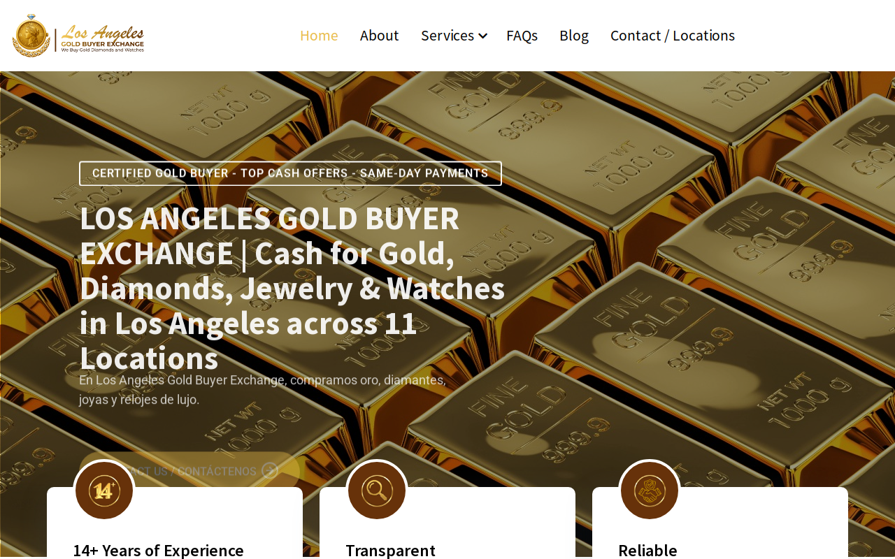Los Angeles Gold Buyers website preview