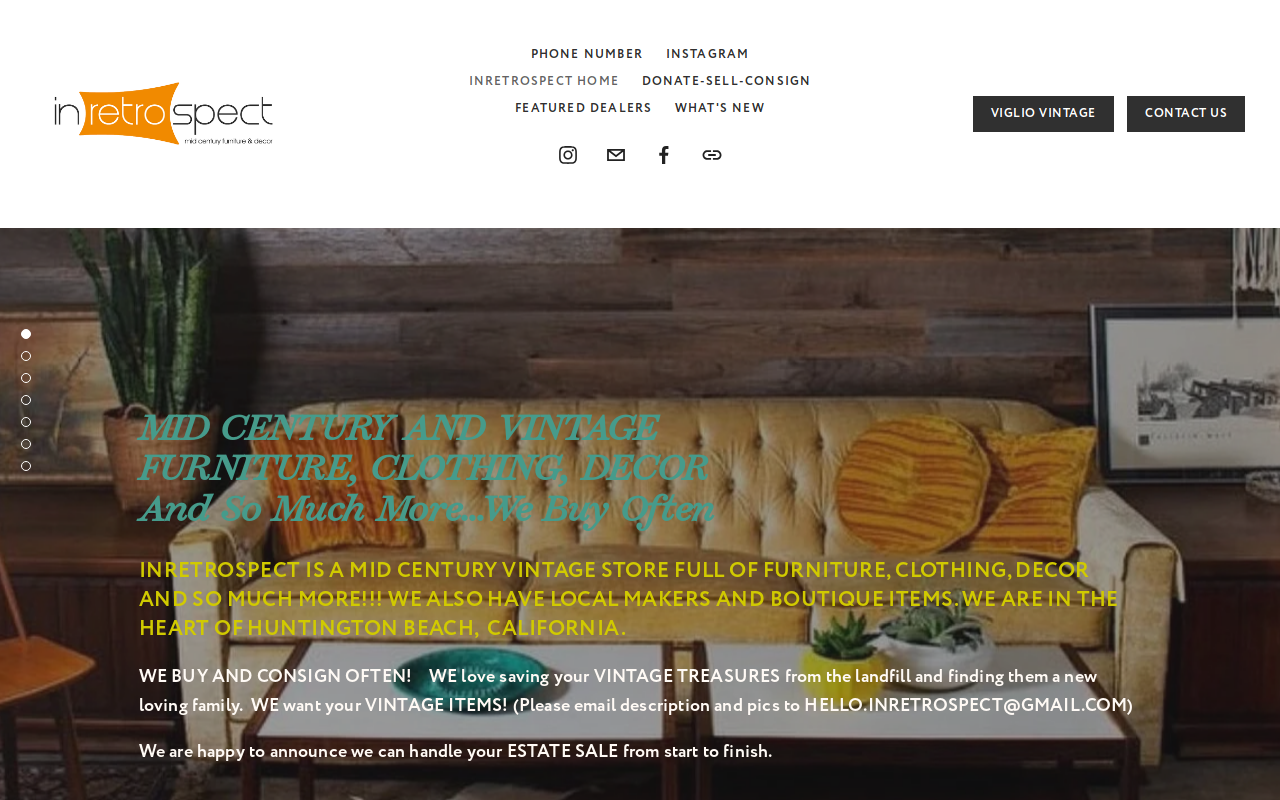 Inretrospect website preview