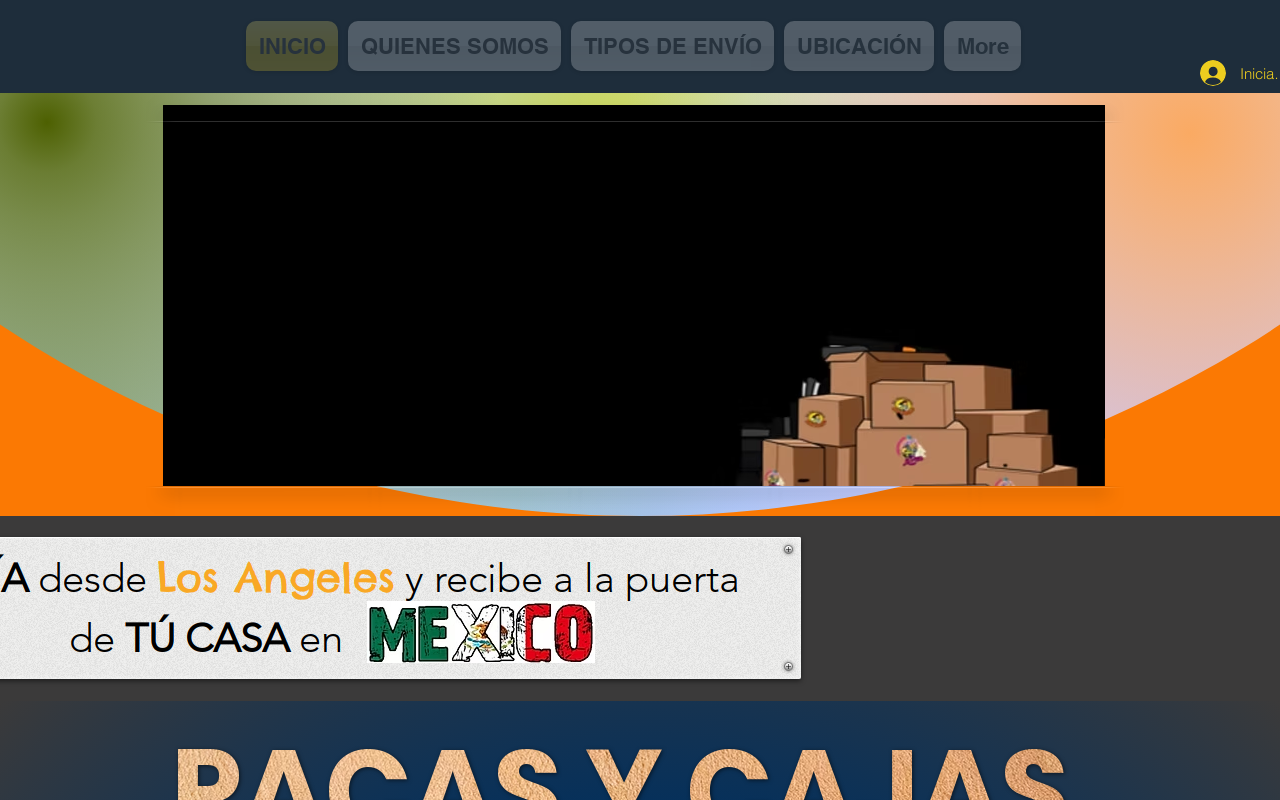 La Paca y mas website preview