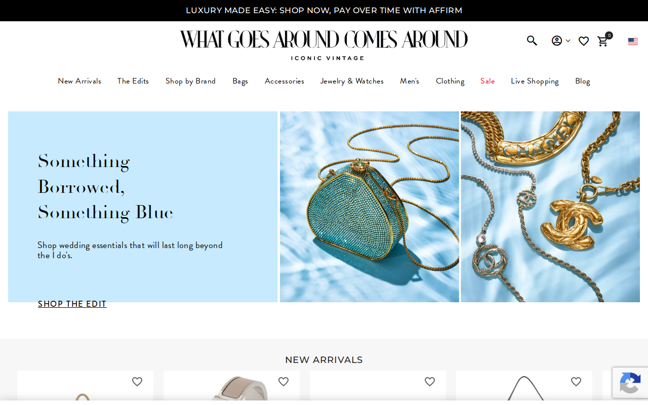What Goes Around Comes Around website preview