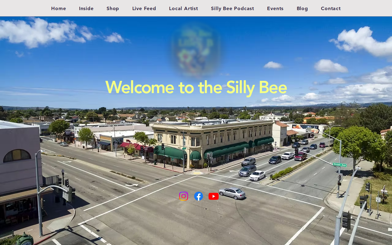 The Silly Bee LLC website preview