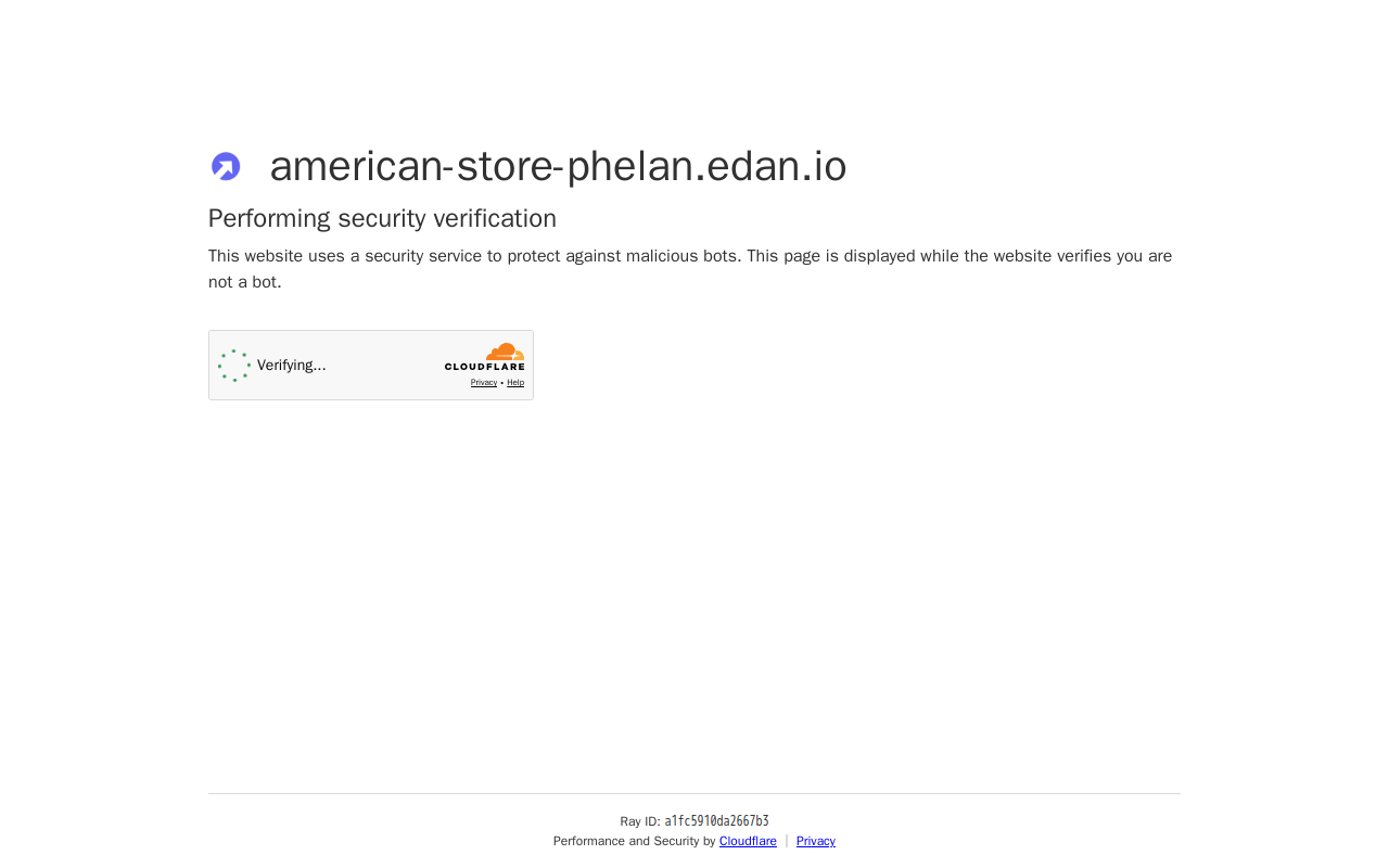 American Hope Chest Thrift Store website preview