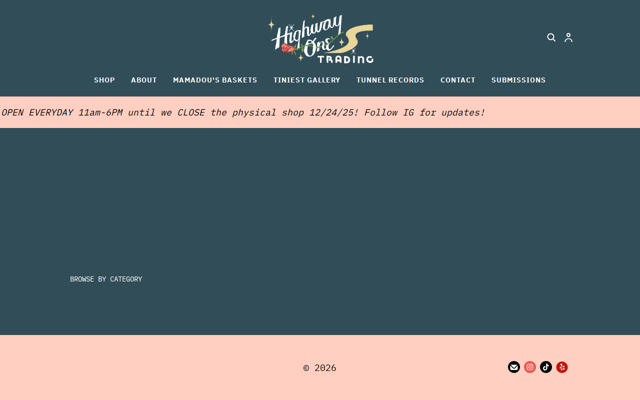 Highway 1 Trading website preview