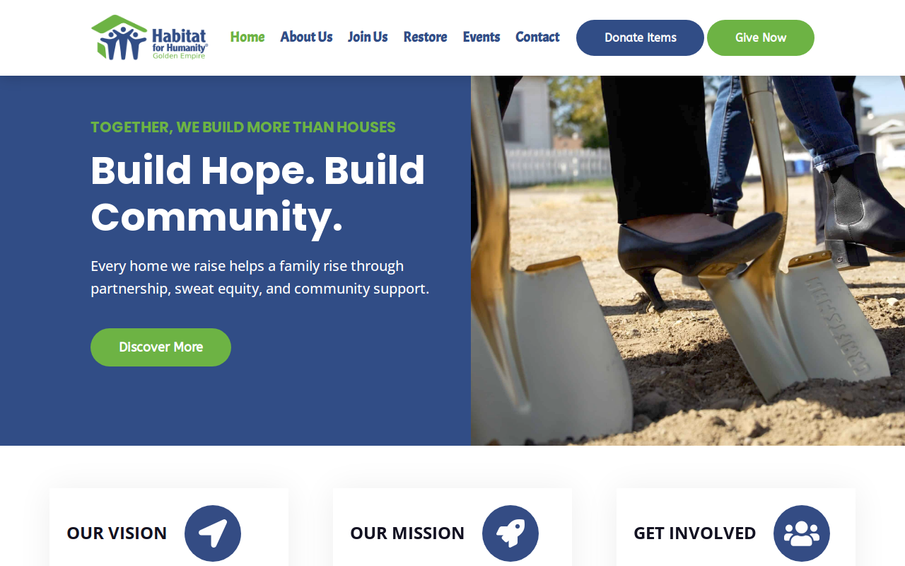 ReStore Bakersfield website preview