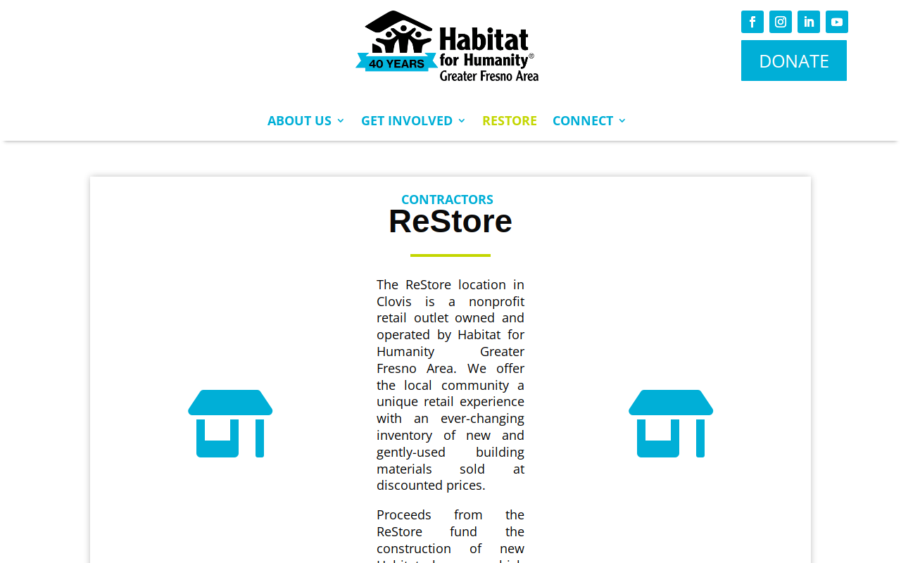 ReStore website preview
