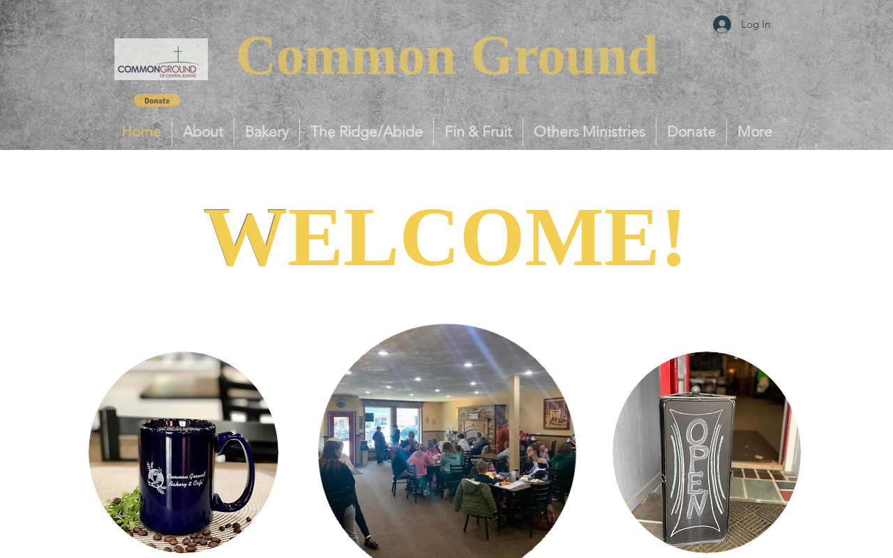 Common Ground Thrift Store website preview