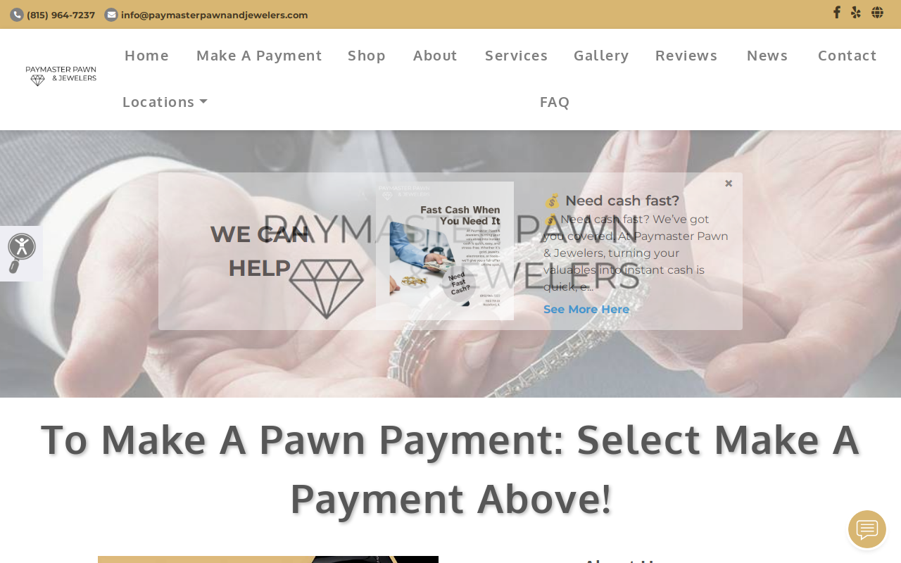 Paymaster Pawn and Jewelers website preview