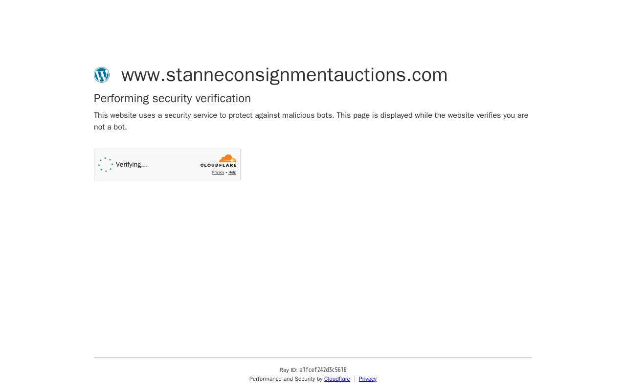 St. Anne Consignment Auction website preview