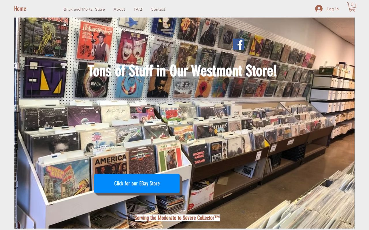 Blue Village Vinyl website preview