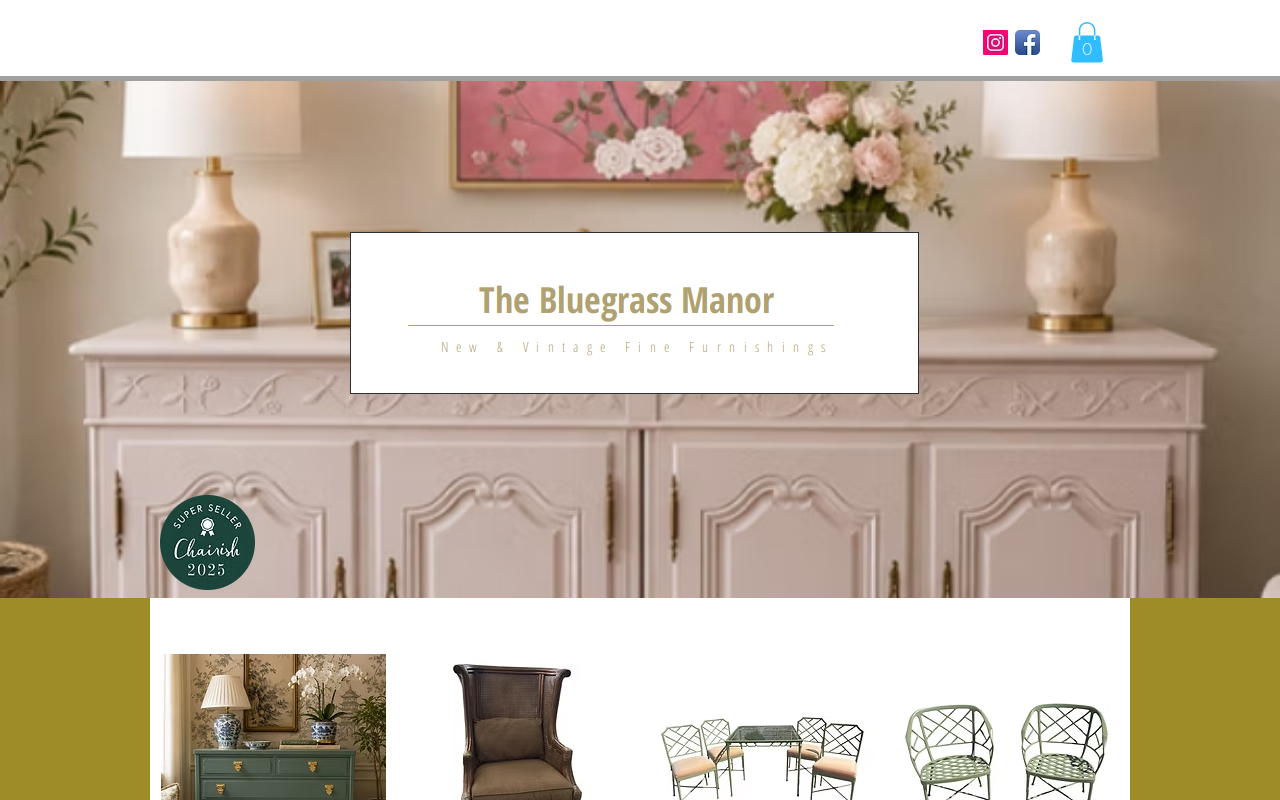 The Bluegrass Manor website preview