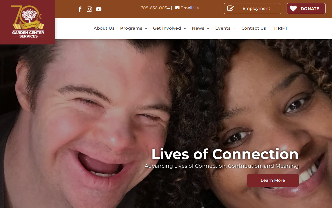 Second Chance Thrift Shoppe website preview