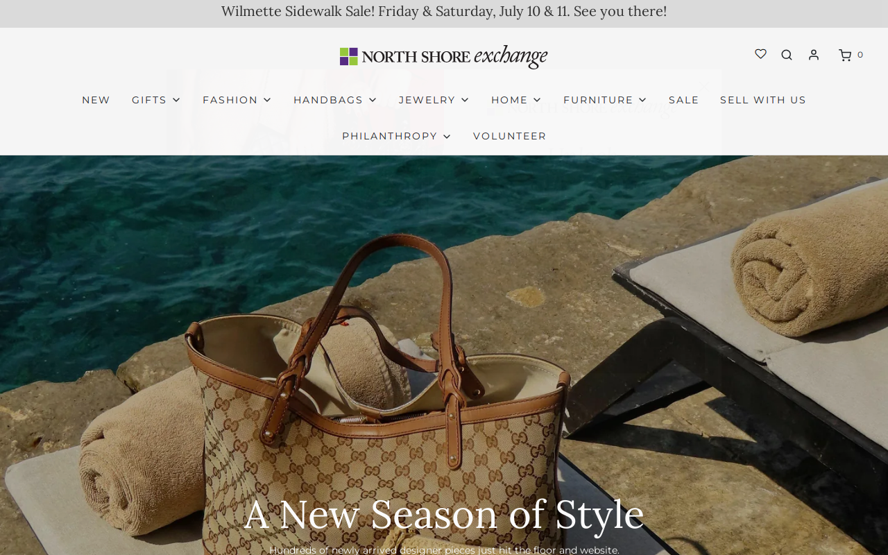 North Shore Exchange website preview