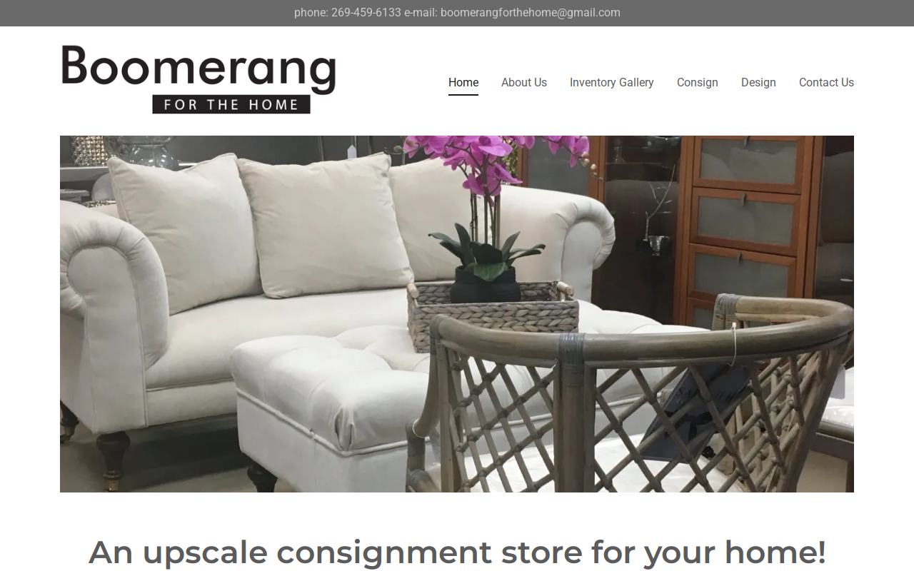 Boomerang For The Home website preview