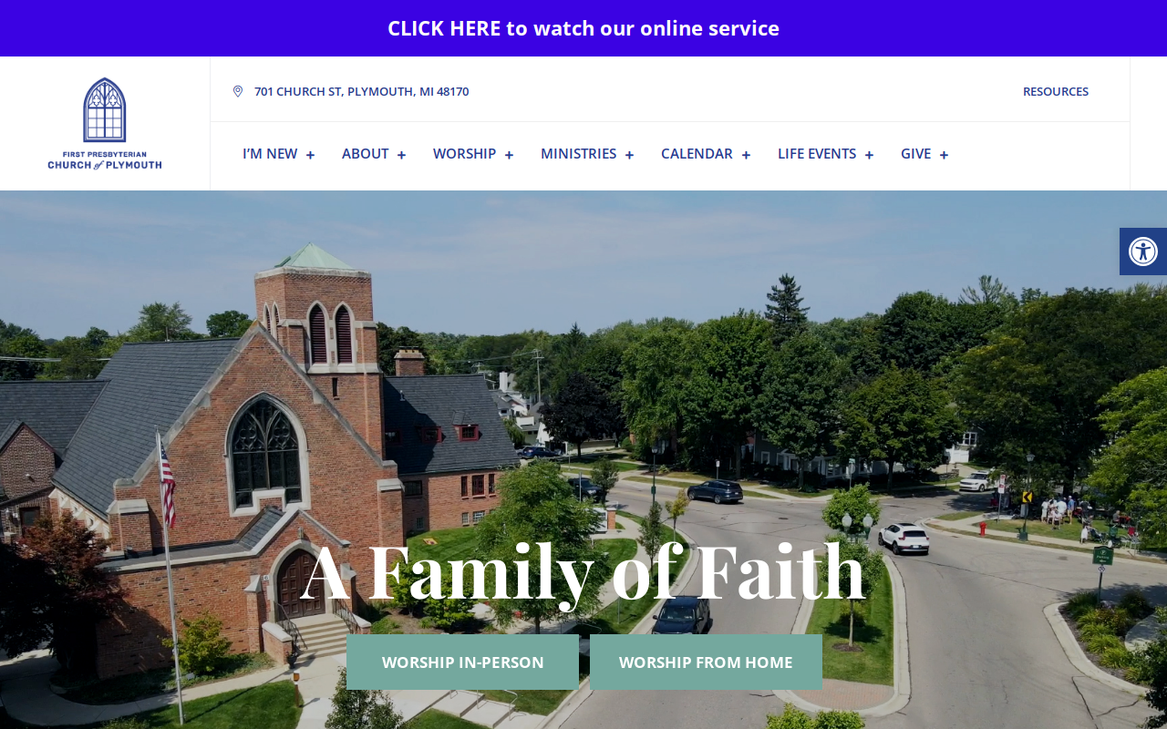 Presbyterian Thrift Shop website preview