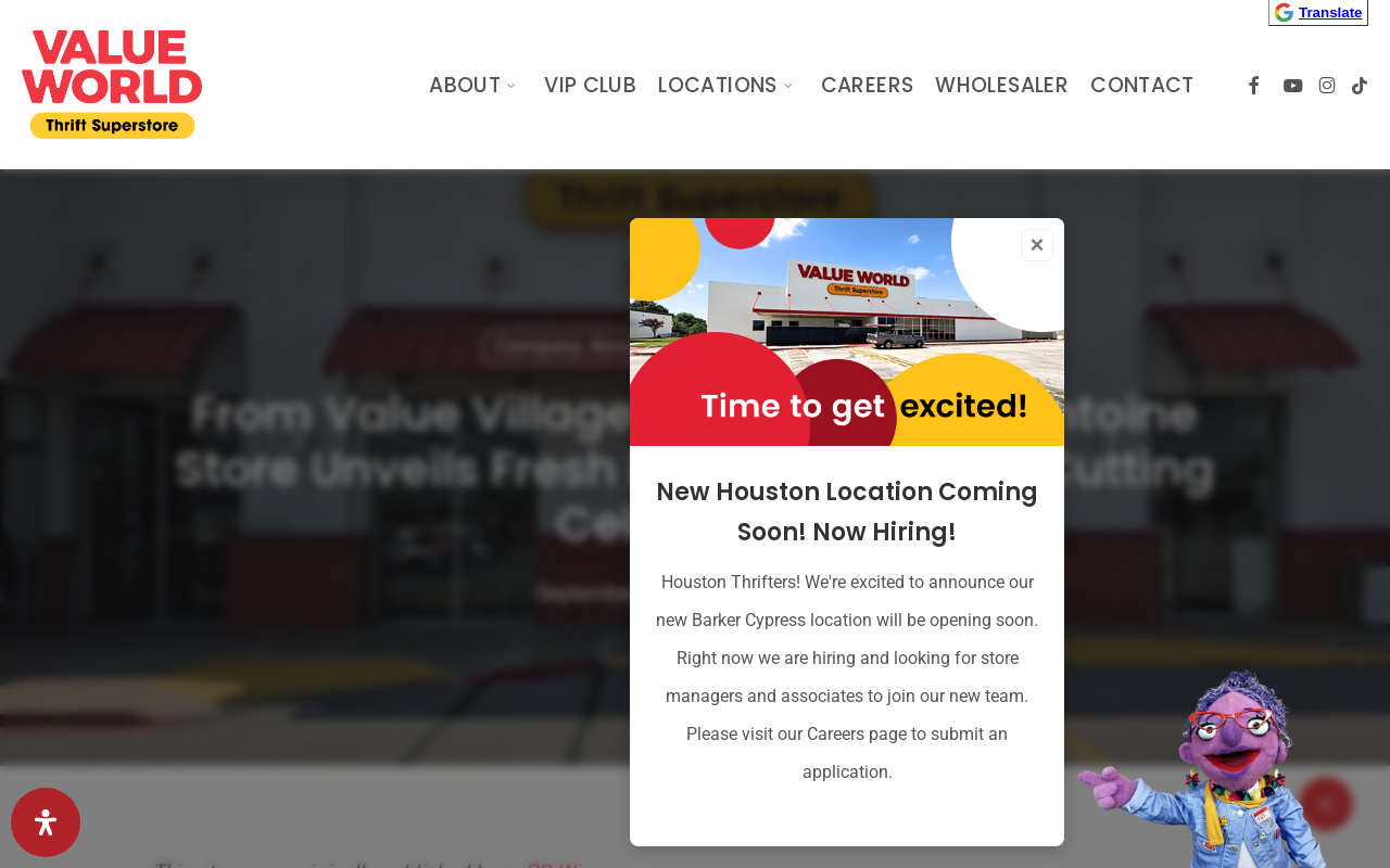 Value World website preview