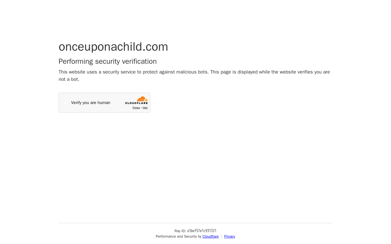 Once Upon a Child website preview