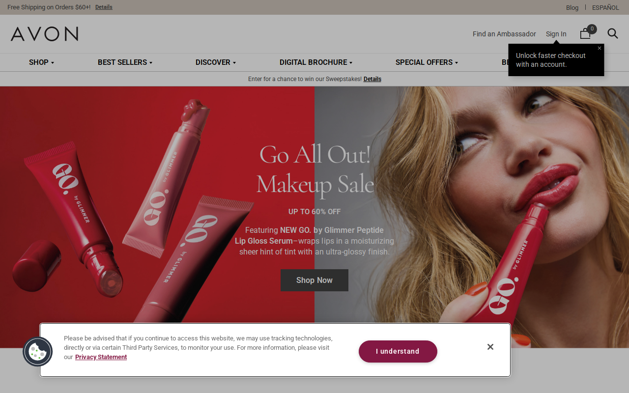 Central Sales website preview