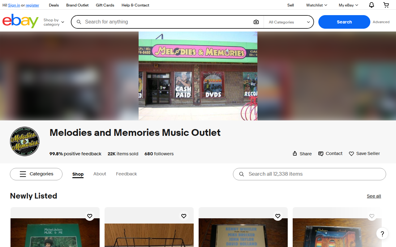 Melodies & Memories website preview