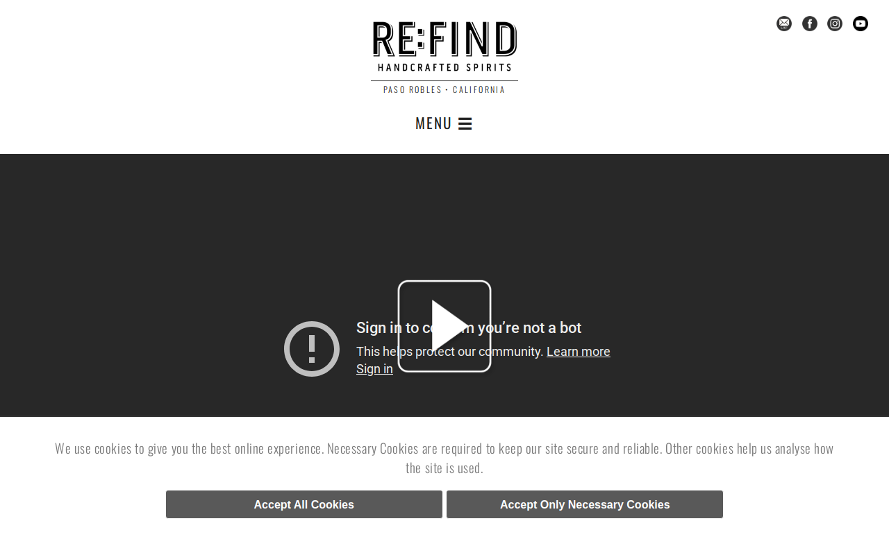 ReFind Shoppe website preview