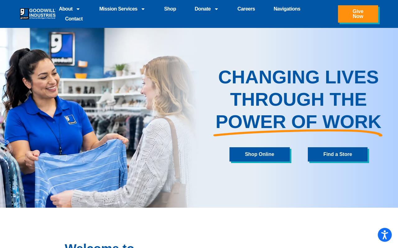 Goodwill website preview