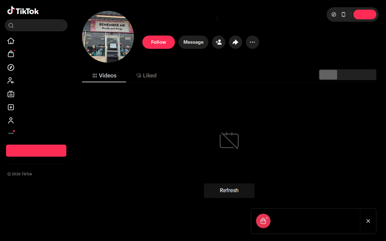 Remember Me Resale & Things website preview