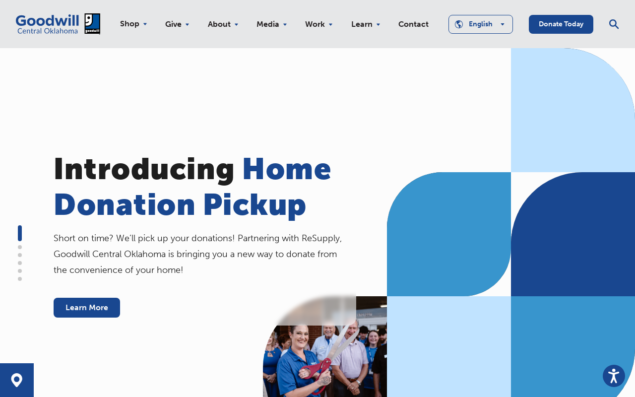Goodwill website preview