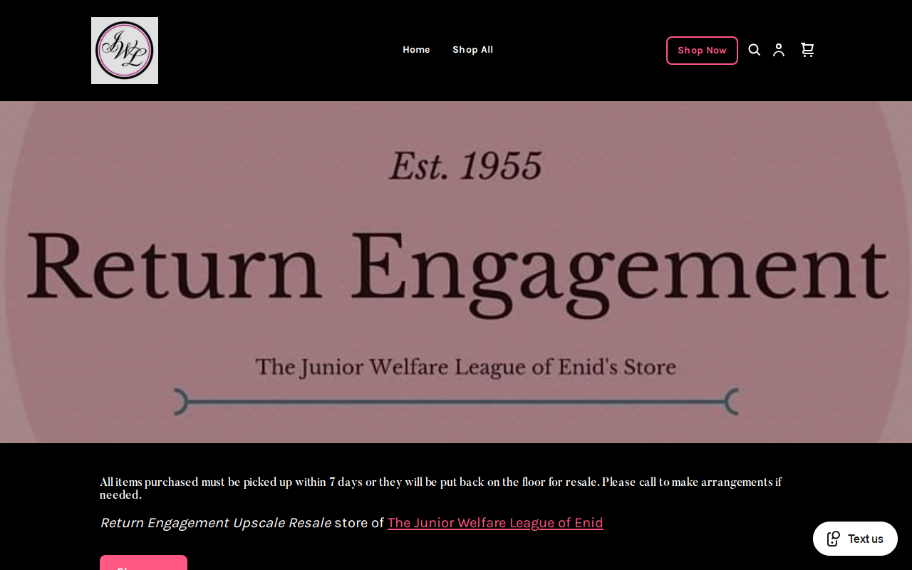 Return Engagement website preview
