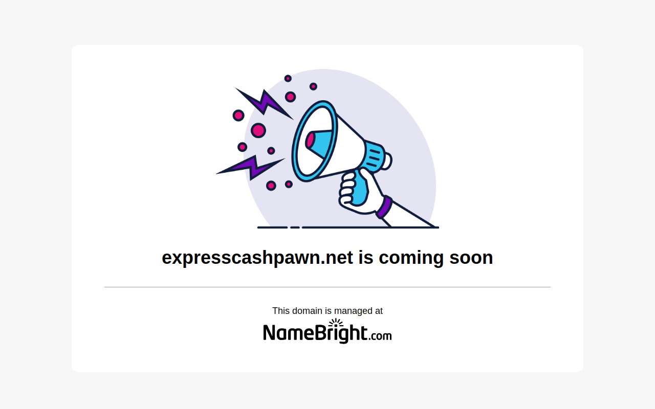 Express Cash website preview