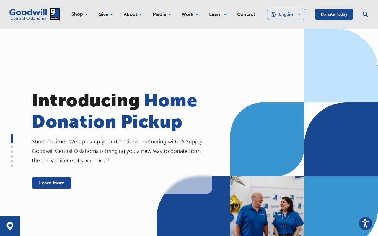 Goodwill website preview