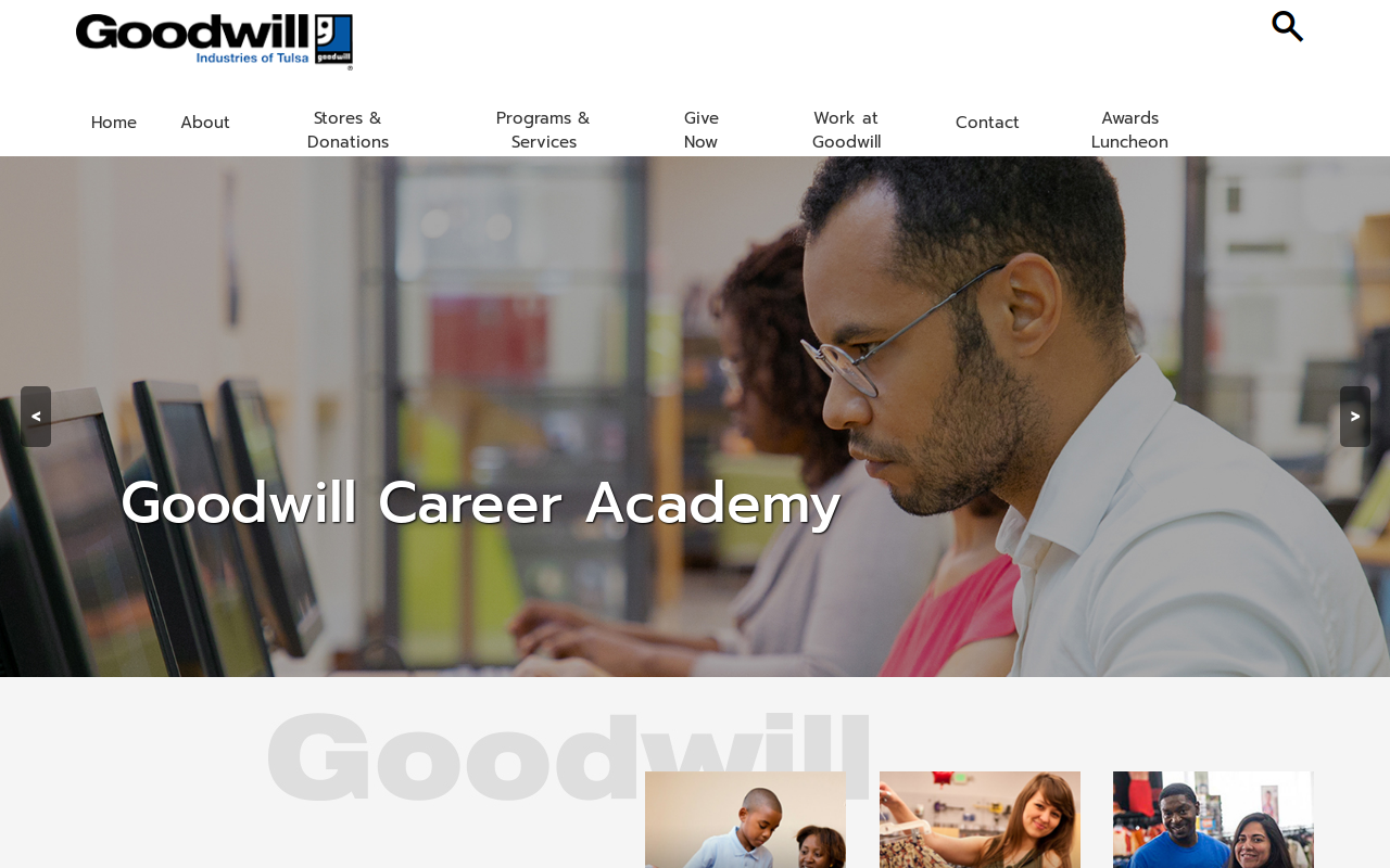 Goodwill website preview