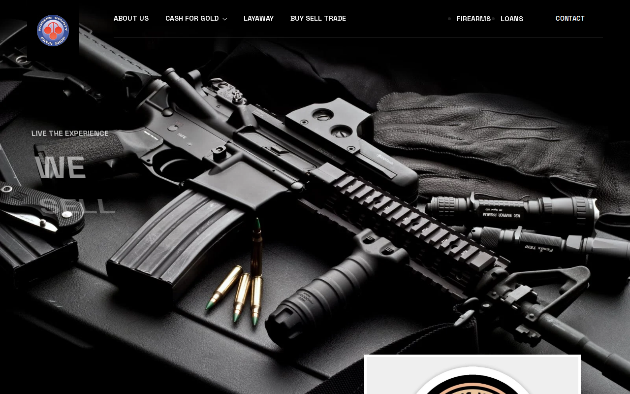 Rogers County Pawn website preview