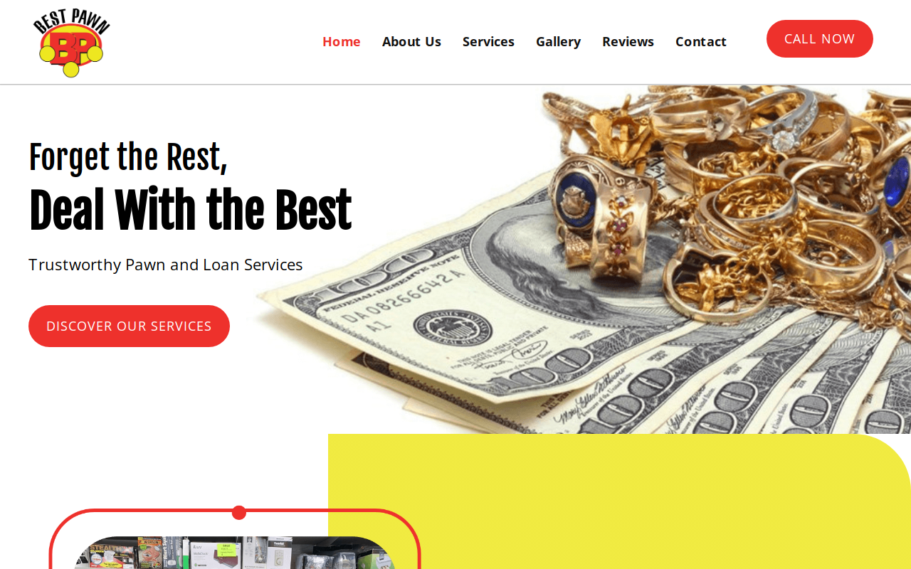 Best Pawn website preview