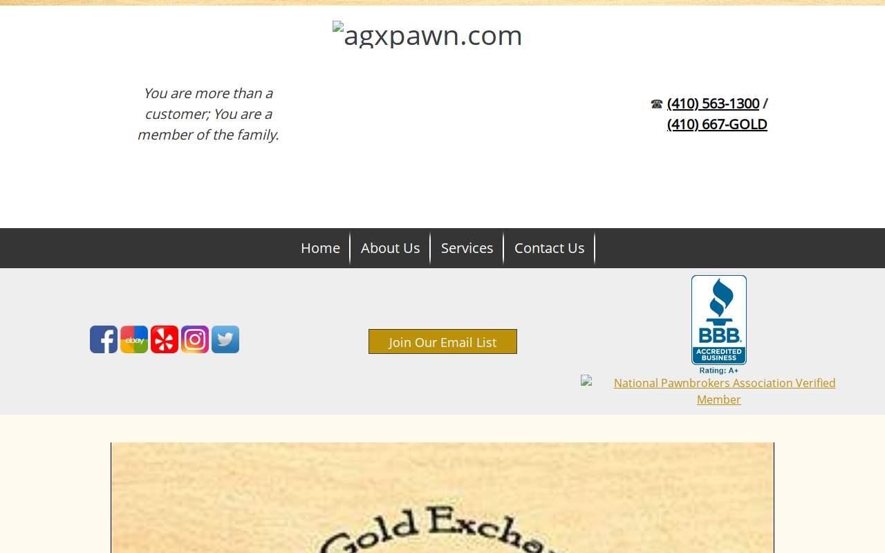 Alpha Gold Exchange Inc website preview