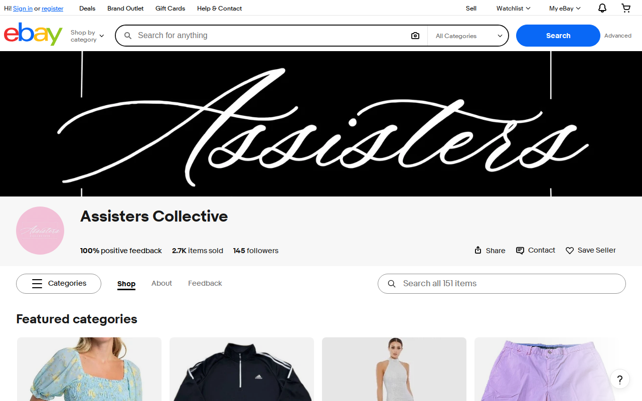 Assisters Collective website preview
