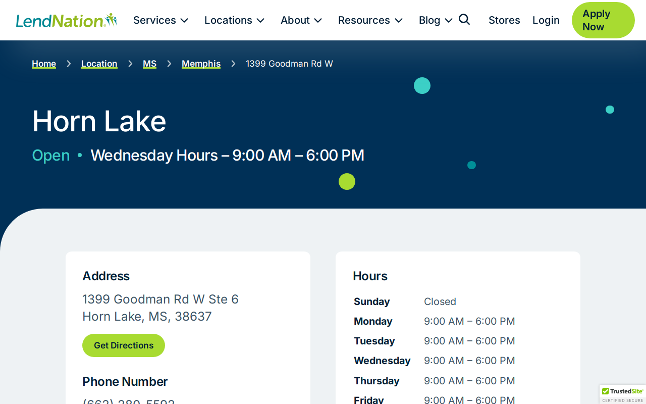 Title Cash website preview