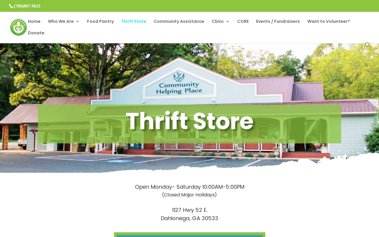 CHP Thrift website preview