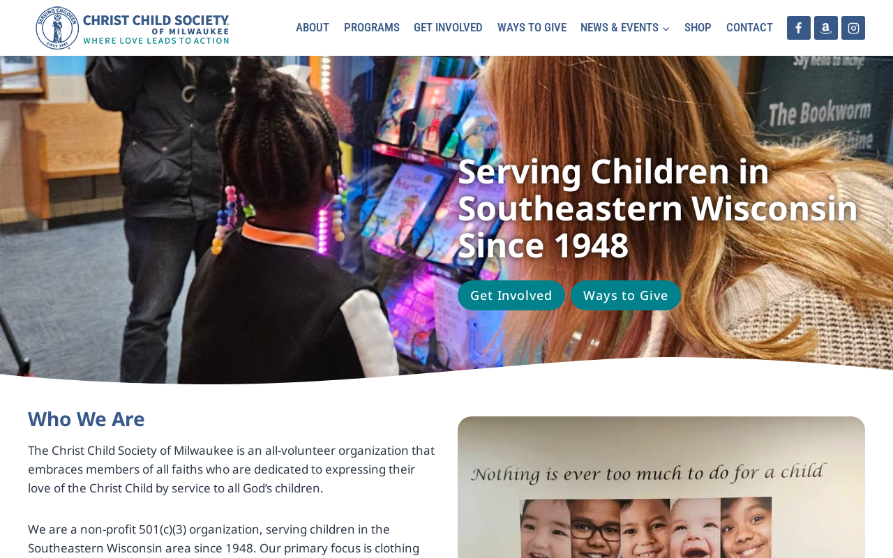 Christ Child Society Resale Shop and Boutique website preview