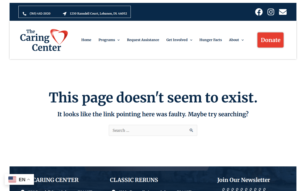 Classic Reruns website preview