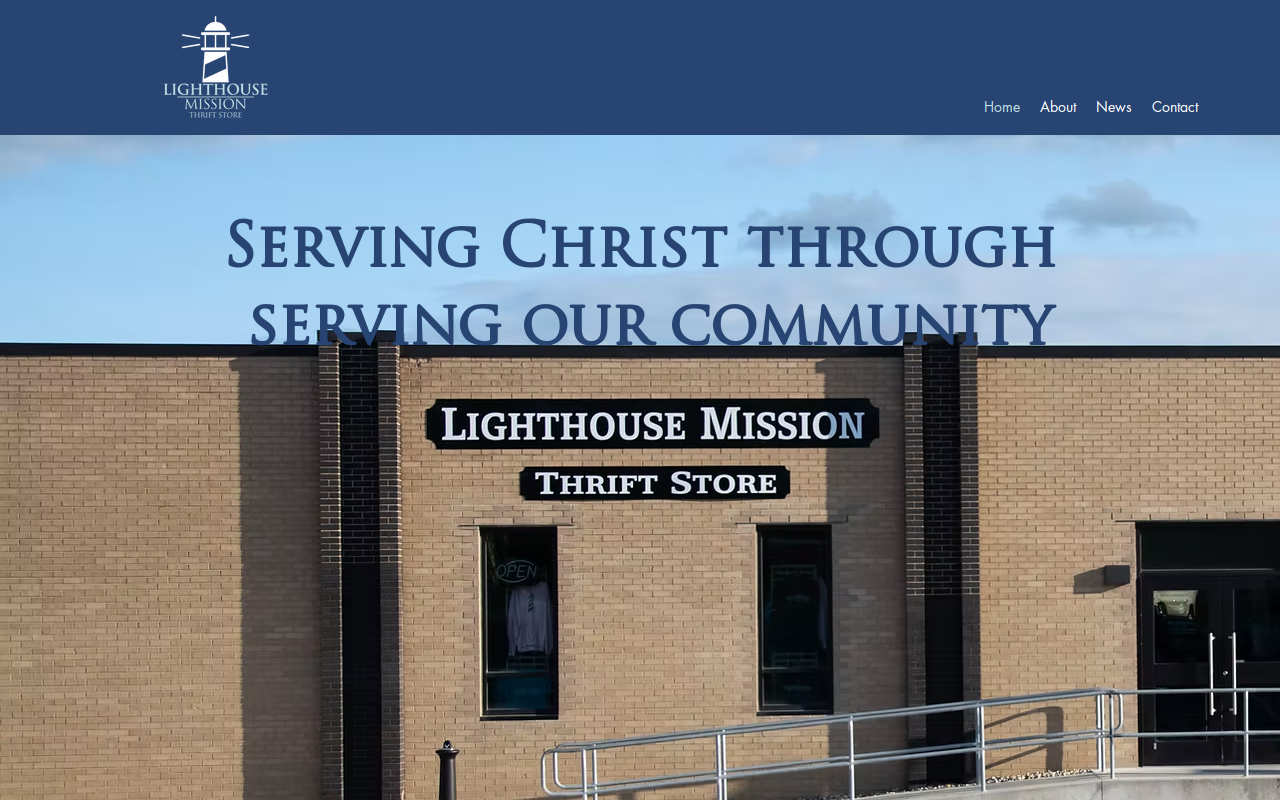 Lighthouse Missions Wabash website preview