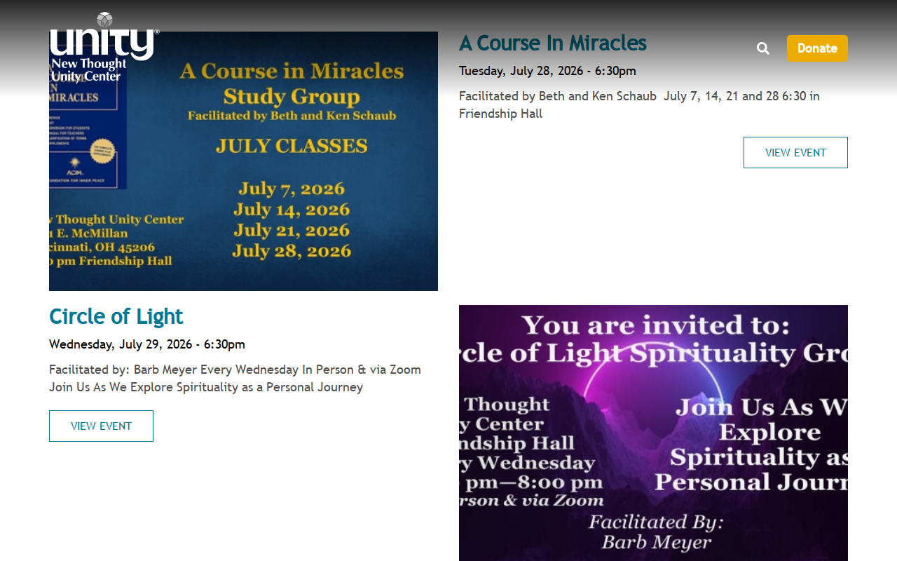 Angels' Wings Resale Shop website preview