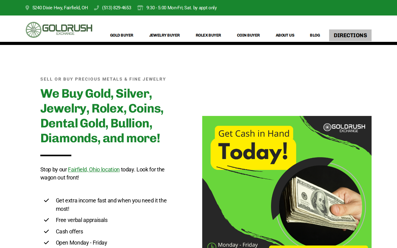 Gold Rush Exchange website preview