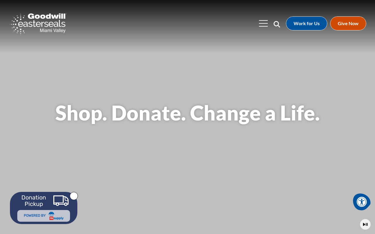 Goodwill website preview